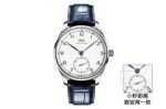 GR Factory IWC Portugieser Small Seconds 40.4mm 82200 Movement Waterproof 50m White Dial Blue Hands Watch